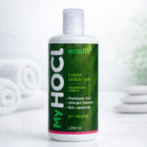 MyHOCl 200ml klik-klak bočica — losion sa hipohlorastom kiselinom