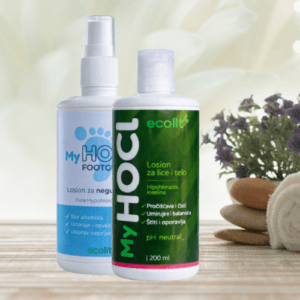 MyHOCl Pure Care Duo — kompletna dnevna nega za lice, telo i stopala